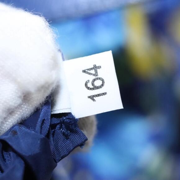 PRADA Flower Tote Bag Nylon Blue - Picture 12 of 16